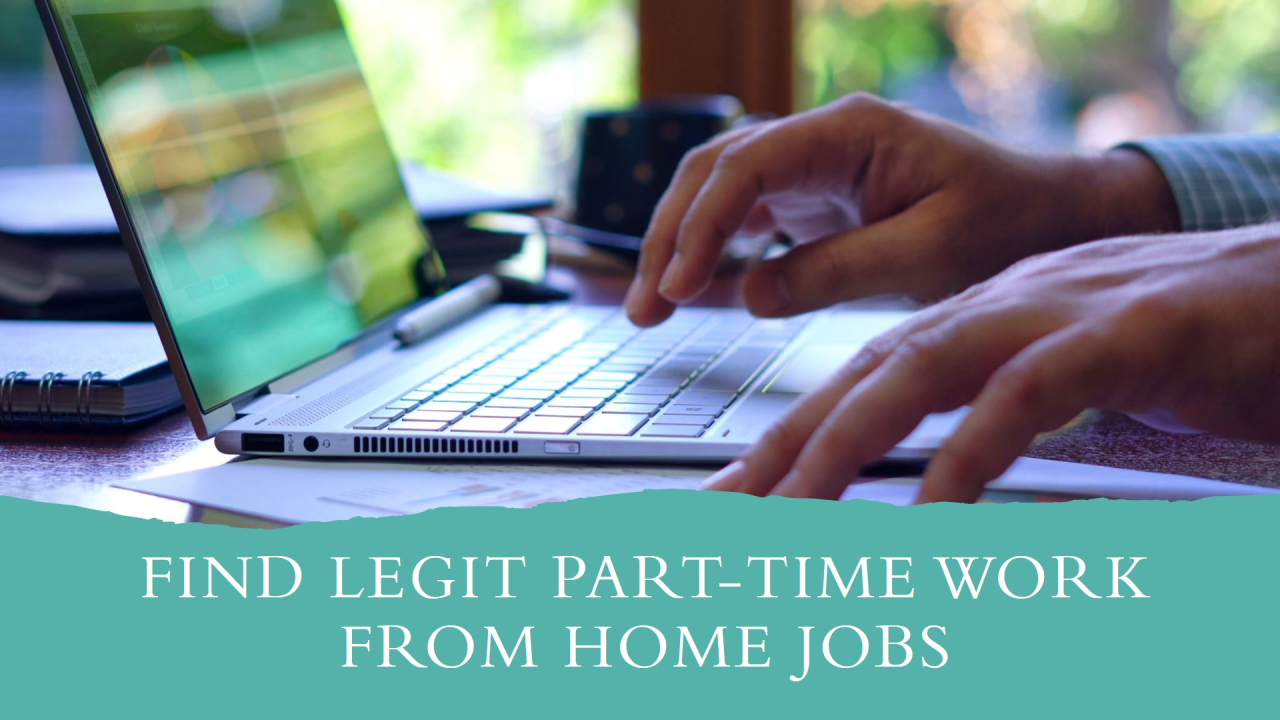 Part Time Work from Home Jobs